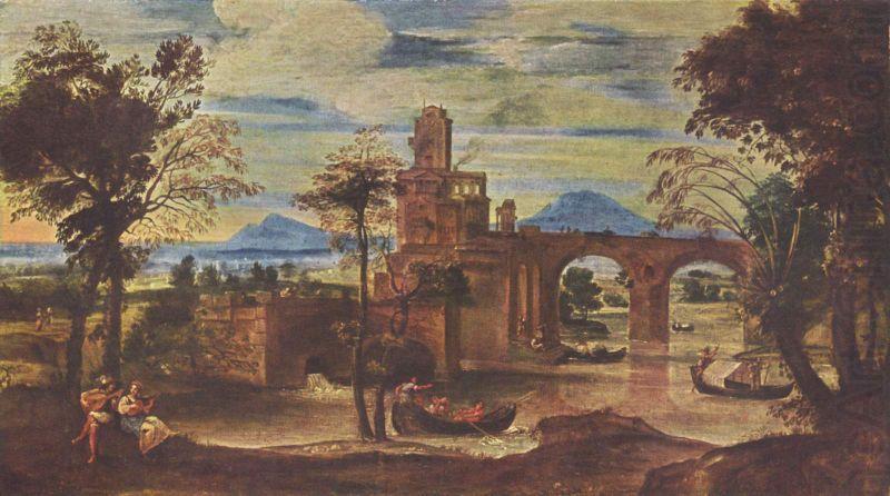Annibale Carracci Romische Landschaft china oil painting image